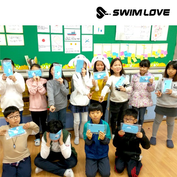 [포토리뷰]진산초등학교 어린이 수영팀