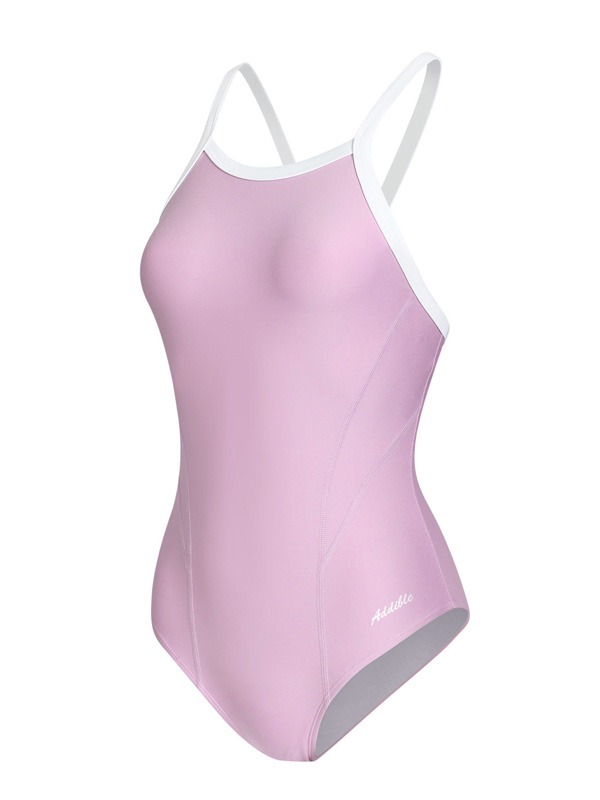 애디블 band-control swimsuit 여자 탄탄이 원피스 수영복 ASWPP014 라이트 퍼플