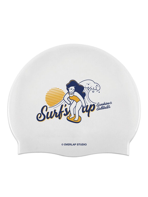 오버랩 SURF&#039;S UP 실리콘 수모 블루